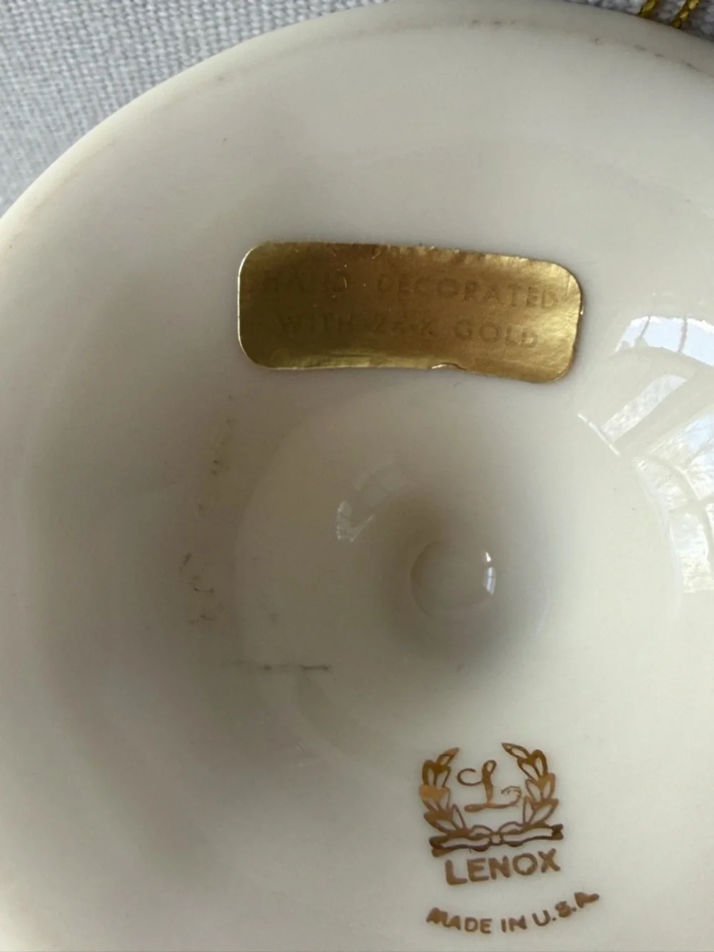 Lenox tall fluted